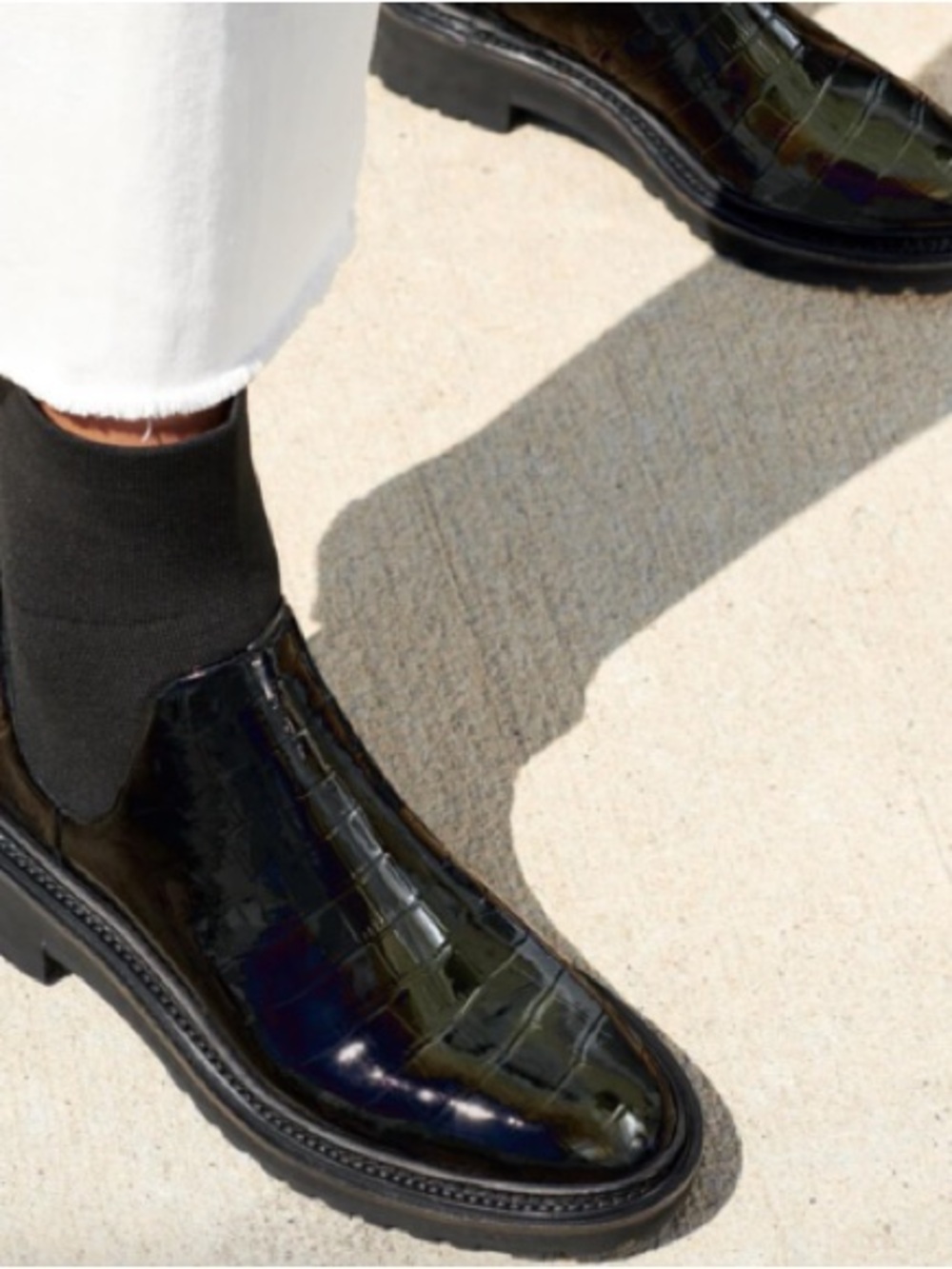 Loeffler Randall Bridget Chelsea Combat Boot